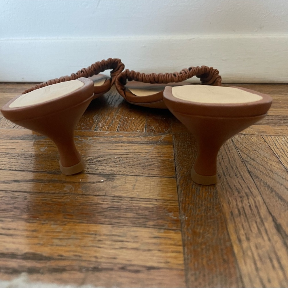 Reformation kitten heel sandal worn a few times